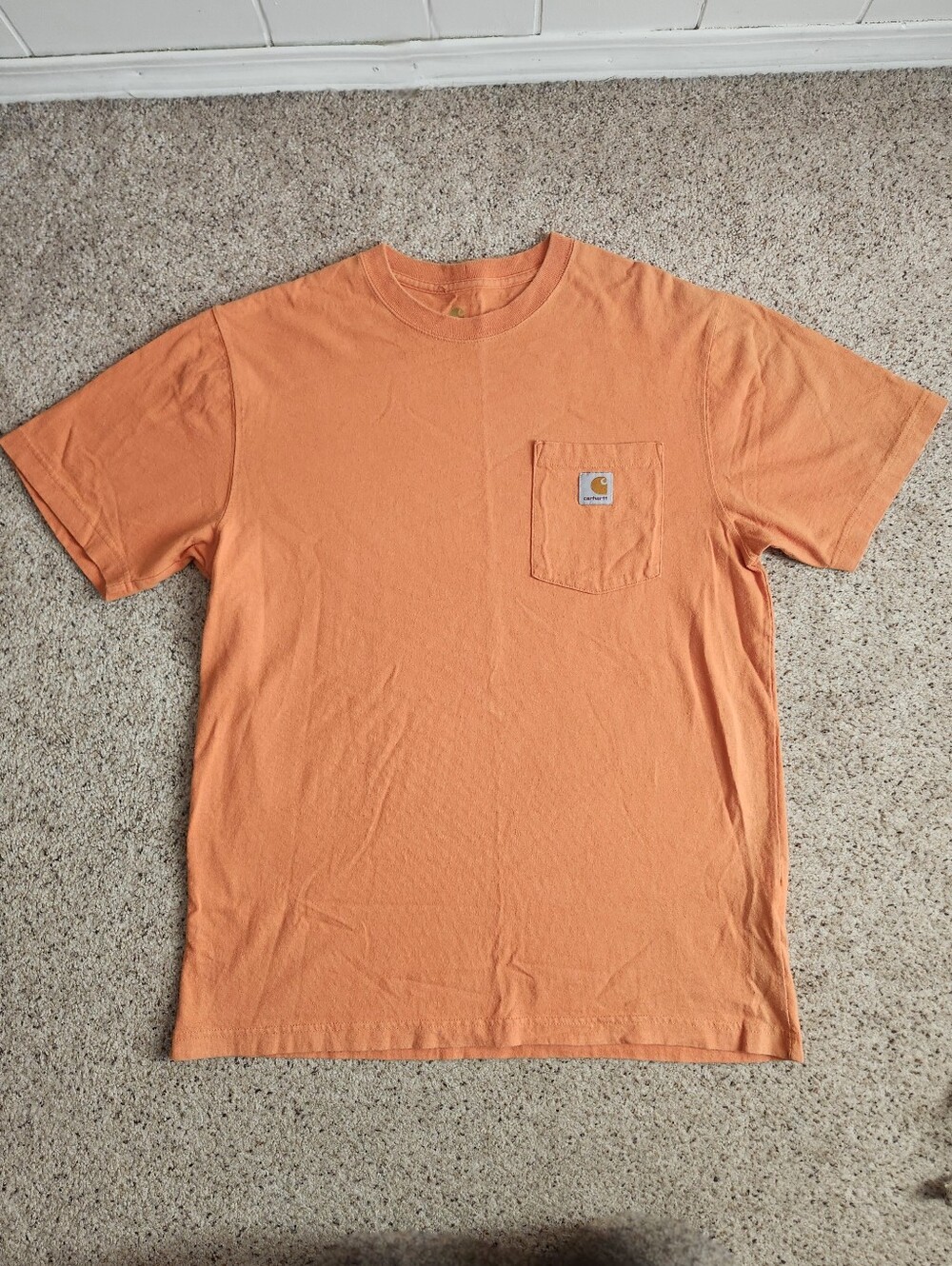 Carhartt Orange Short-Sleeve Pocket Tee